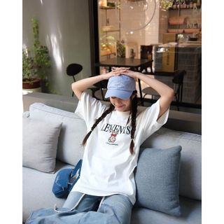 Áo Thun Levents Ribbon Rabit Tee 100% Cotton Unisex T-shirt Oversized