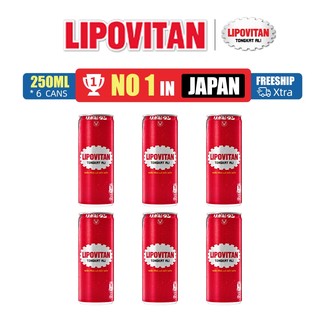 Nước tăng lực Nhật Bản Lipovitan Tongkat Ali lon 250ml - Thùng 6 lon