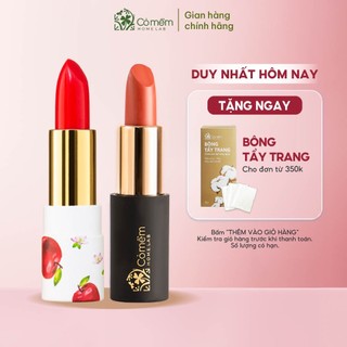 Combo son môi táo xinh dưỡng môi cỏ mềm