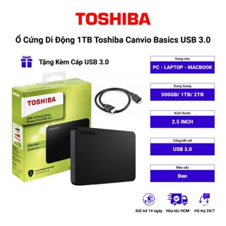 HDD DI ĐỘNG TOSHIBA 1TB USB 3.0 CHÍNH HÃNG