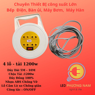 Ổ Cắm Quay [ Dây 5 mét ], Kéo Dài Tiện Lợi