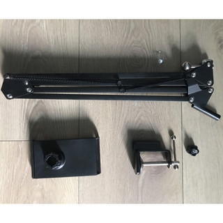 Kẹp cạnh bàn Ipad gấp gọn Sắt STANDS
