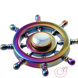 Con Quay Hand Spinner Bánh Lái Phản Quang Kim Loại Cao Cấp