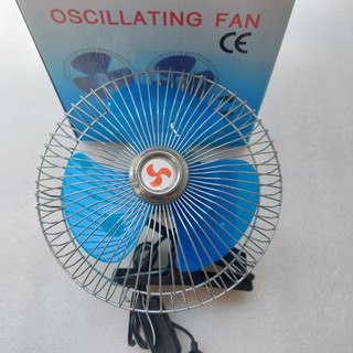 Quạt kẹp cánh xanh. quạt điện 12v, 24v