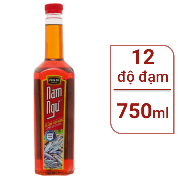 [Chai 750mL] Nước mắm Nam Ngư - Nước chấm cá cơm Nam Ngư