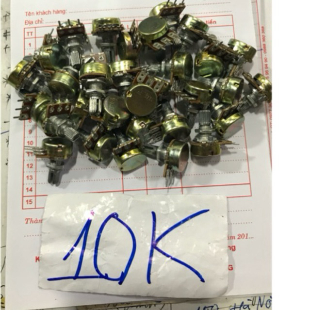 10 con Triết áp đơn 10K