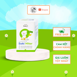 Bột hòa tan Soki Miter giúp hỗ trợ tăng cường tiêu hóa, giảm đầy bụng (20 gói)