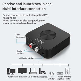 Bộ Thu Tín Hiệu Âm Thanh AUX RCA Bluetooth BT-21