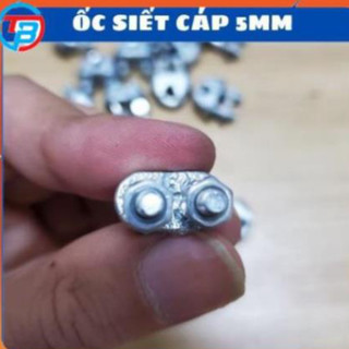 Ốc siết cáp 5ly cóc kẹp dây cáp 5ly - cáp thép thái bình