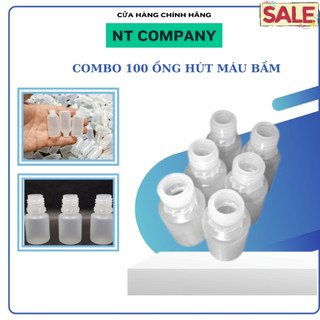 Combo 100 loại 5ml ống nhựa hút máu bầm