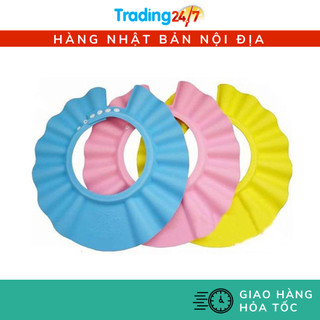 [Hỏa tốc HCM] Mũ chụp gội đầu cho bé NỘI ĐỊA NHẬT BẢN
