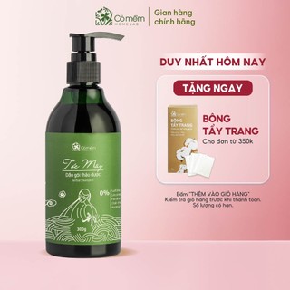 Dầu Gội Thảo Dược Tóc Mây Chiết Xuất Bồ Kết Cô Đặc An Toàn Từ Thiên Nhiên Ngừa Rụng Tóc Giảm Gàu Cỏ Mềm 300g