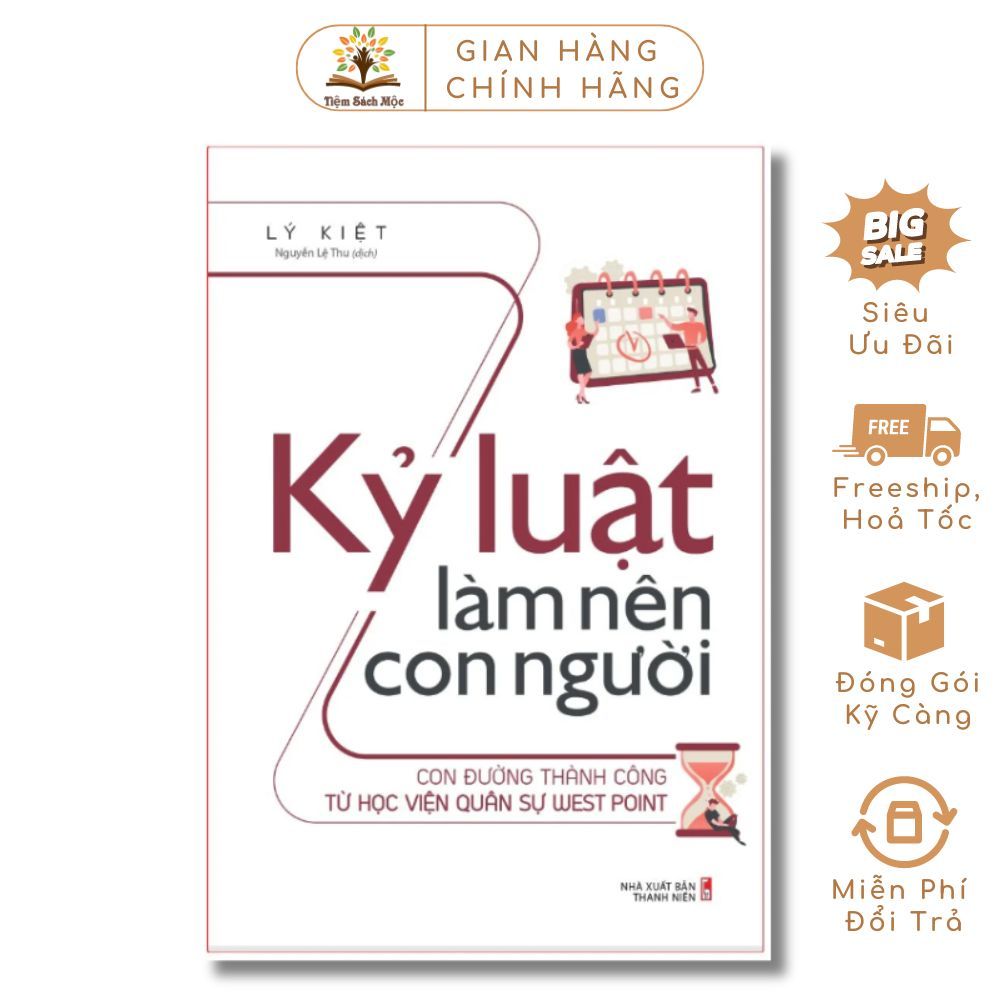[TSM] Sách: Kỷ Luật Làm Nên Con Người (Tái Bản)