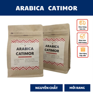 Cà Phê Arabica Catimor cafe mộc nguyên chất thơm ngọt vị chua cam ít đắng phù hợp pha máy phin coldbrew pour over syphon