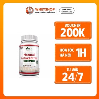 Viên uỗng bổ sung dinh dưỡng nu u astaxanthin 180 viên - wheyshop vn