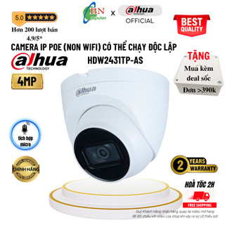 Camera IP Starlight HDW 2431TP-AS 4.0Megapixels Tích Hợp Mic, bảo hành 24 tháng