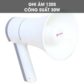 [CÓ BLUETOOTH]Loa phóng thanh cầm tay công suất lớn 30w Megaphone sunrise 118L có ghi âm phát lại - loa 118l - 118l