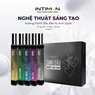 Tinh Dầu Nước Hoa Nam Intiman 10ml, Hương Nước Hoa Anh Quốc Độc Quyền Dành Riêng Cho Mùa Đông Cho Người Đàn Ông Thú Vị
