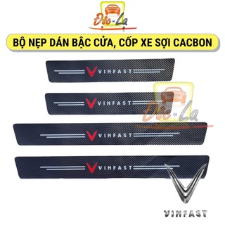 VINFAST - Nẹp Dán Logo VINFAST Chống Trầy Xước Bảo Vệ Bậc Cửa Xe Hơi/ Bảo Vệ Cốp Sau Xe Hơi Bền Đẹp