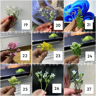 100gr hoa cỏ điểm trang trí- đã nhặt bỏ dây cọng