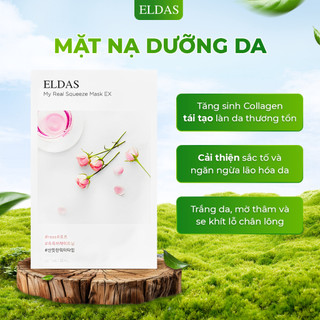 Mặt nạ dưỡng da eldas natural 7 days, dưỡng ẩm trắng da cho da dầu mụn 30g/miếng