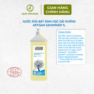 Nước rửa bát sinh học oải hương Artisan Savonnier 1L