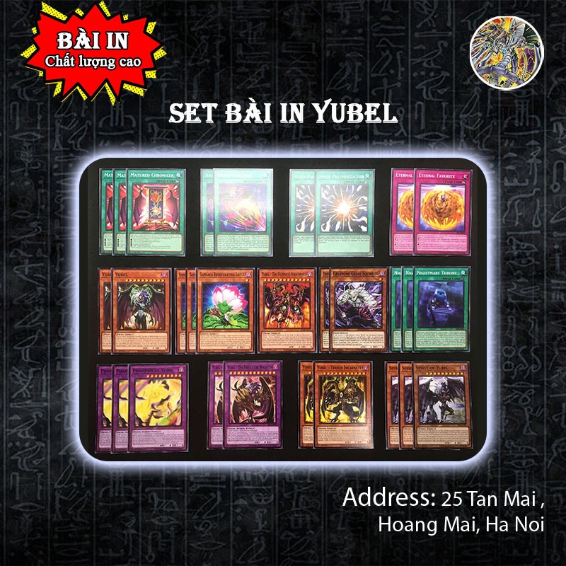 [Bài in Yu-gi-oh] Set bài in (18) - Yubel