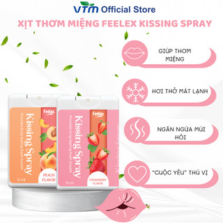Xịt thơm miệng Feelex nam nữ 10ml cho hơi thở thơm mát tự nhiên