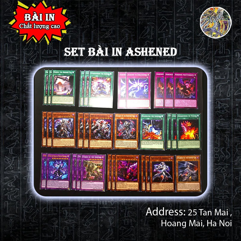 [Bài in Yu-gi-oh] Set bài in (25) - Ashened
