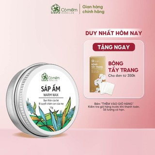 Sáp Giữ Ấm Cho Bé Mùa Đông Chống Cảm Giảm Ho Ngừa Ngạt Mũi Từ Tinh Dầu Tràm An Toàn Cỏ Mềm 10g