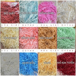 100gr giấy rơm lót hộp quà.....