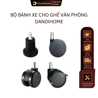 Bánh xe cho ghế văn phòng, bánh xe ghế xoay, ghế công thái học DandiHome