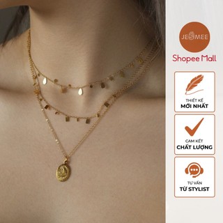 Dây chuyền choker Pretty Shape Jesmee 3 kiểu dáng mang phong cách hiện đại, quyến rũ - N2525