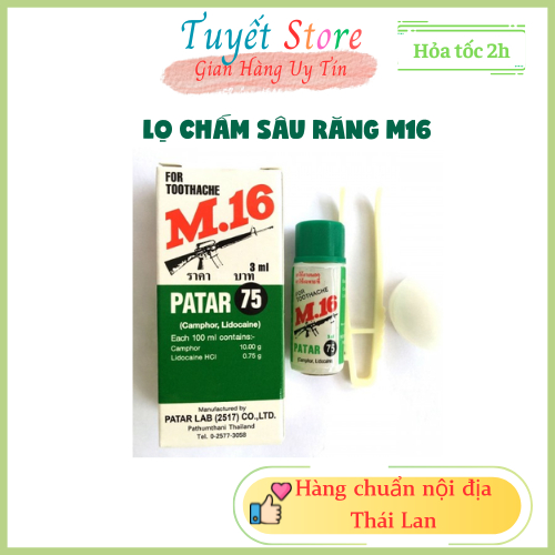 Lọ chấm  răng M 16 - M16 P A T A R