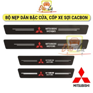 MITSUBISHI - Nẹp Dán Logo MITSUBISHI Chống Trầy Xước Bảo Vệ Bậc Cửa Xe Hơi/ Bảo Vệ Cốp Sau Xe Hơi Bền Đẹp