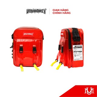 Túi Đeo Chéo URBAN MONKEY PVC Trong Suốt Chống Nước Màu Đỏ