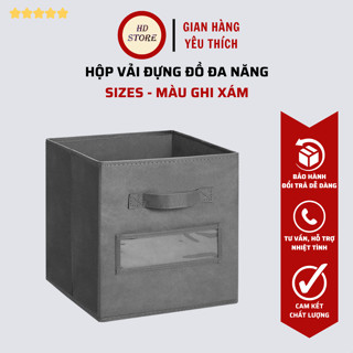 🚛MIỄN PHÍ SHIP🆓 HỘP VẢI - HỘP ĐỰNG ĐỒ Kích Thước VỪA CHUẨN Với Kệ Sách Tổ Ong