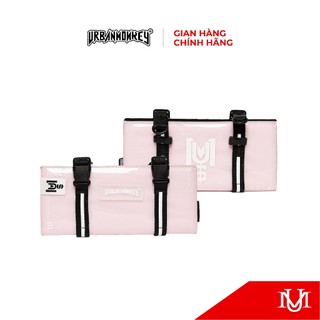 Ví Dài URBAN MONKEY PVC Trong Suốt Chống Nước Có Thể Đeo Chéo Màu Hồng