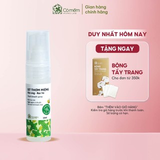 Xịt thơm miệng vị bạc hà cho hơi thở thơm mát cỏ mềm 10ml