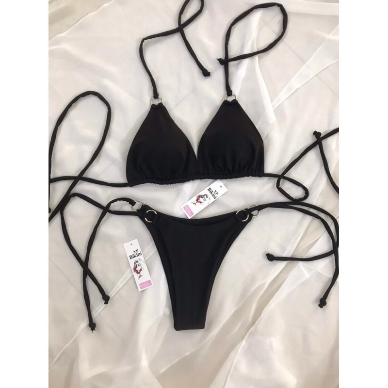 Bikini 2 mảnh đồ bơi tam giác nhiều màu,có sẵn,phối khoen sexy hình thật do shop chụp sàn | BigBuy360 - bigbuy360.vn