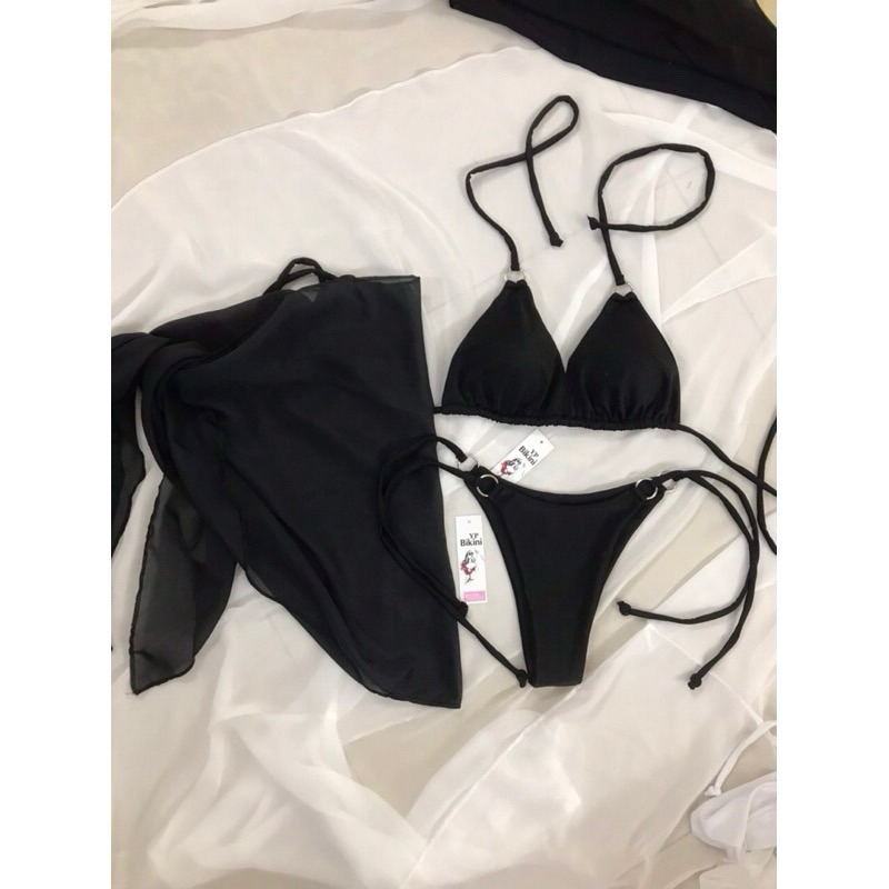Bikini 2 mảnh đồ bơi tam giác nhiều màu,có sẵn,phối khoen sexy hình thật do shop chụp sàn | BigBuy360 - bigbuy360.vn