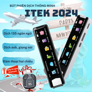 Máy phiên dịch giọng nói Itek S mẫu mới nhất 2024 bút scan dịch văn bản, dịch ảnh, đàm thoại 2 chiều, dịch offline