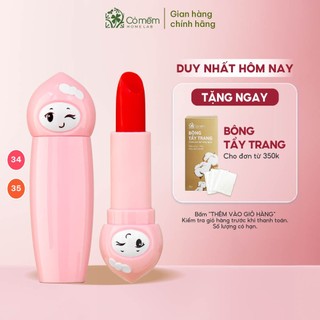 Son Môi Búp Bê Không Chì An Toàn Cho Bé Cỏ Mềm 4g