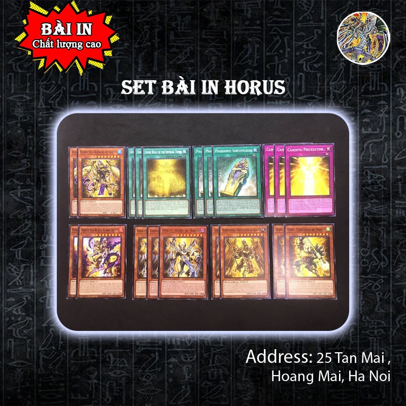 [Bài in Yu-gi-oh] Set bài in (37) - Horus