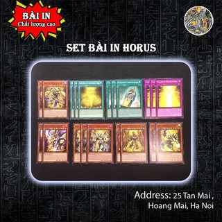 Set bài in - Horus