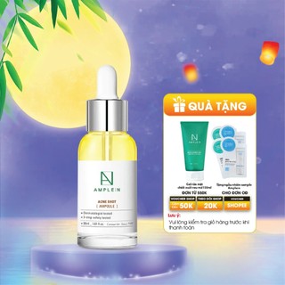 Tinh Chất Dưỡng Da Mụn AMPLE:N Acne Shot Ampoule 30ml