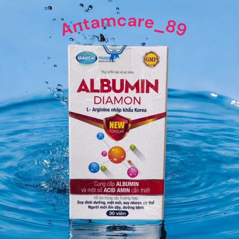ALBUMIN DIAMON Người suy nhược cơ thể, mới ốm dậy, mệt mỏi, yếu đau, người cao tuổi, người dưỡng bện