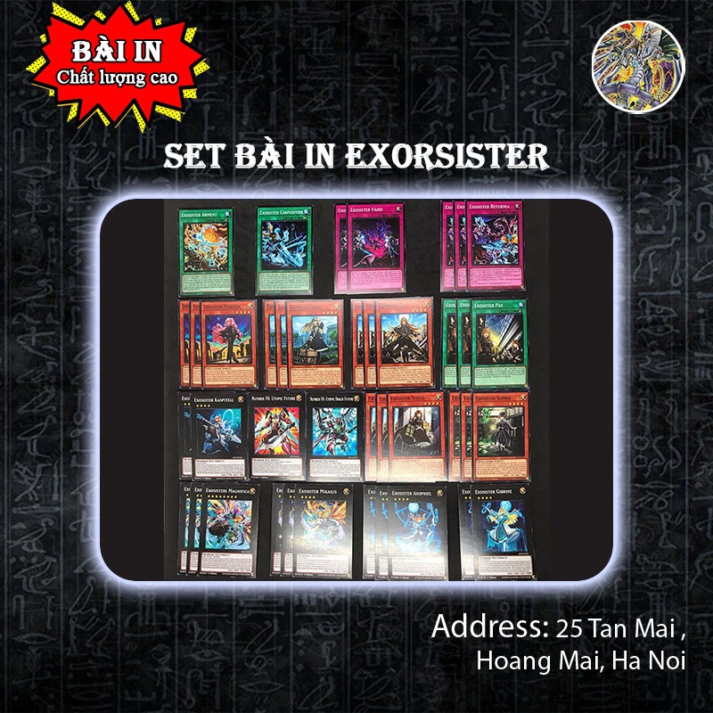 [Bài in Yu-gi-oh] Set bài in (43) - Exorsister