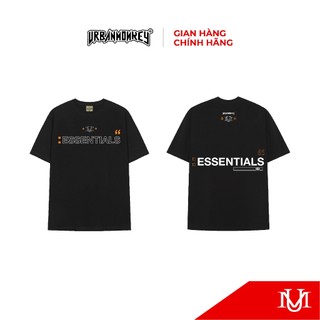  Áo Thun URBAN MONKEY Essential Tee Black Cotton 2 Chiều Form Regular Nam Nữ Phối Màu Đen 