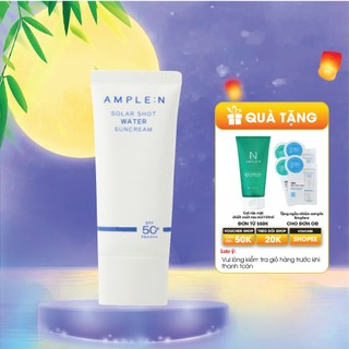 Kem chống nắng dưỡng ẩm ample:n solar shot water suncream 40ml